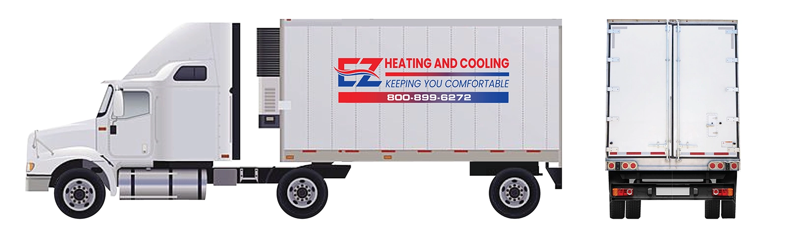 Custom Vinyl Lettering and Graphics for 20 Semi-Trailer Truck Low Coverage