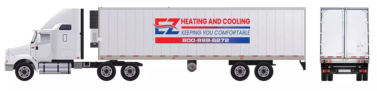 Revamp Your 40-Foot Semi-Trailer with Low Coverage Vinyl Graphics Package