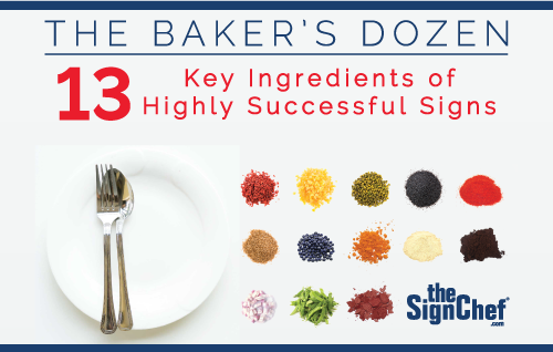 TheSignChef - Bakers-dozen