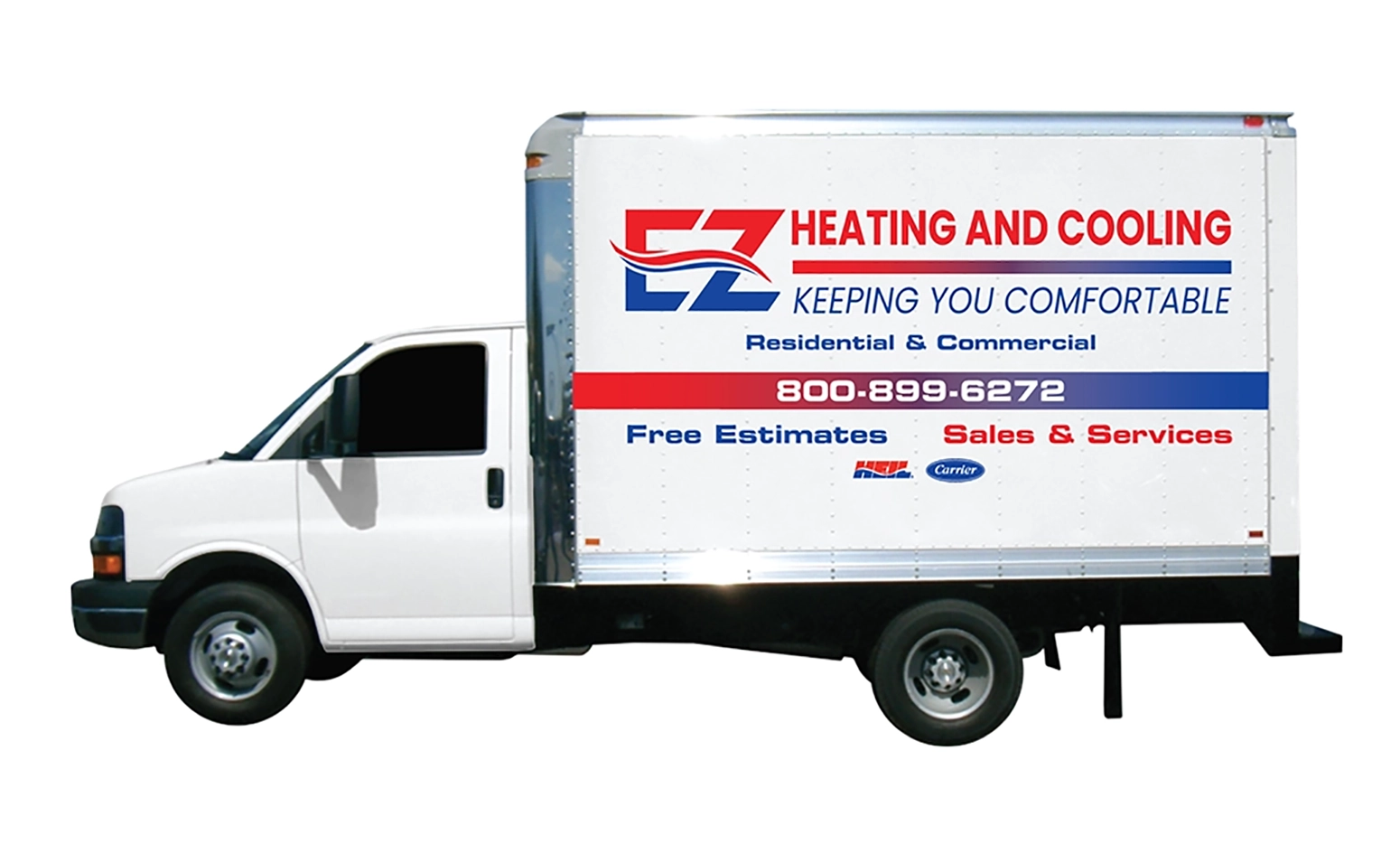 High Coverage Vinyl Graphics Package on 12 Foot Truck: Elevate Your Commercial Vehicle's Appearance